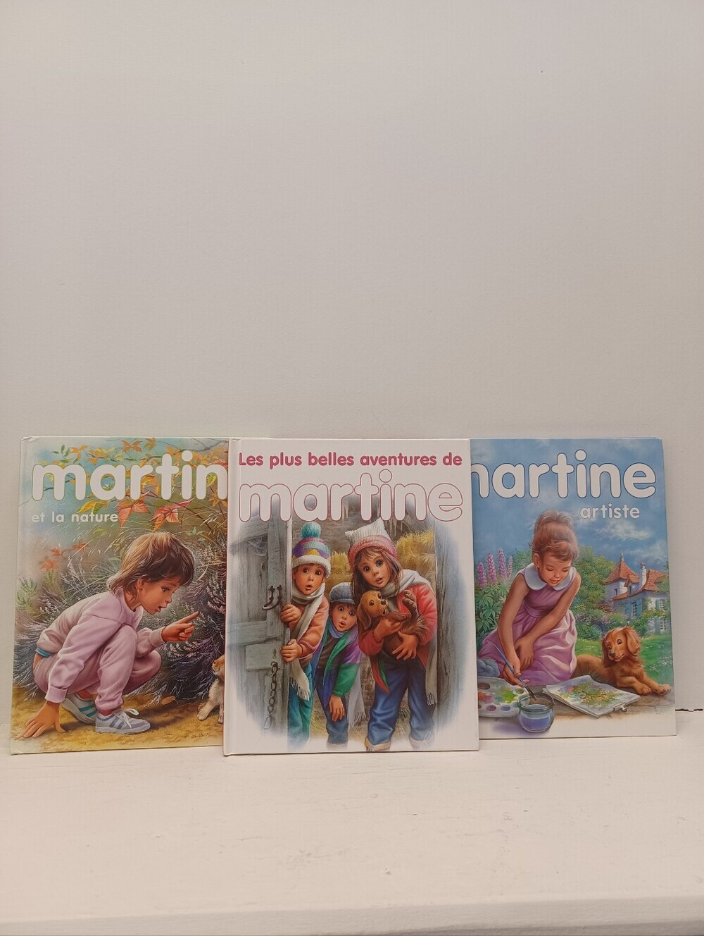 Martine Hardcover French Children's Book Lot Of 3- Illustrated Storybooks